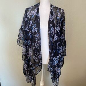 Sheer Boho Swim Cover One Size Fits All